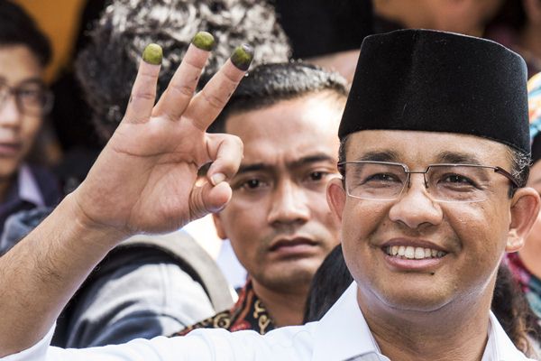  HASIL PILKADA DKI 2017: Anies Akan Gunakan Hak Pilih Pukul 08.30 WIB