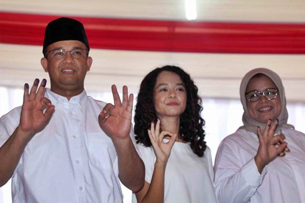  Anies Baswedan Gunakan Hak Pilihnya