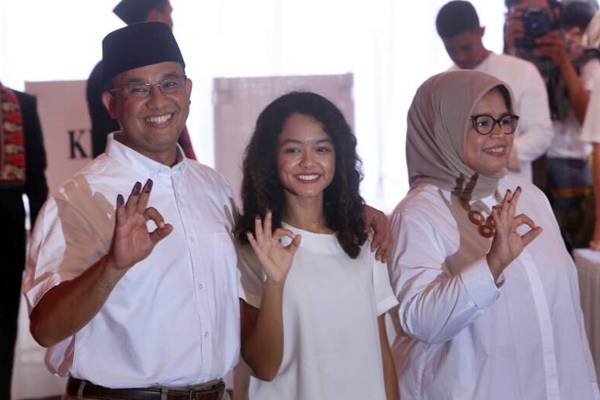  Hasil Quick Count Pilkada DKI: Anies-Sandi Juga Memimpin di Saiful Mujani