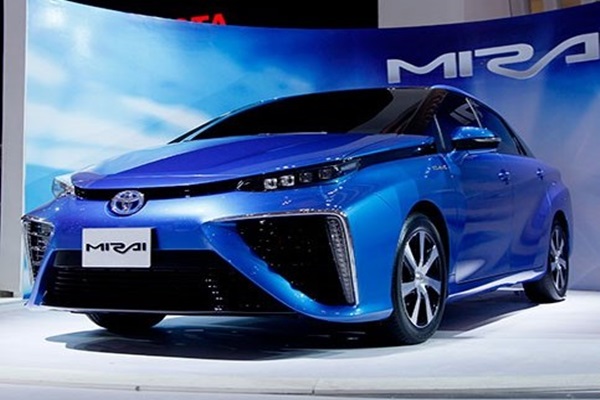 Salah satu mobil berbahan bakar hidrogen, Toyota Mirai/Antara