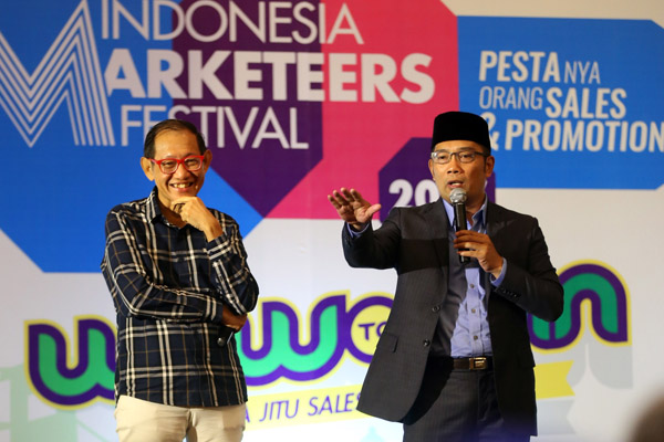  FOTO: Festival Marketing Markplus Berbagi Kiat Tingkatkan Tenaga Penjual