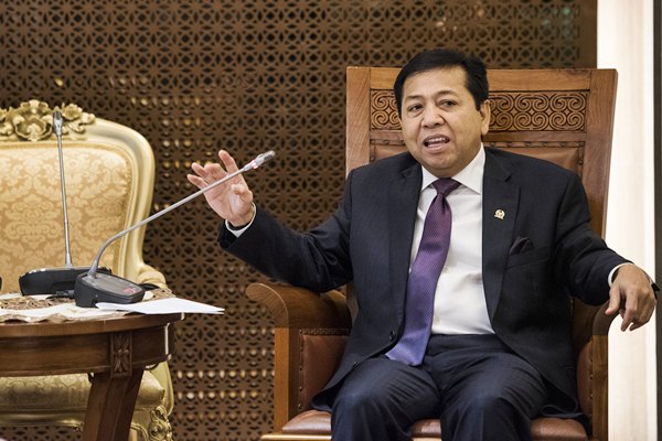  KORUPSI E-KTP: Saksi Sebut Setya Novanto Terima Jatah