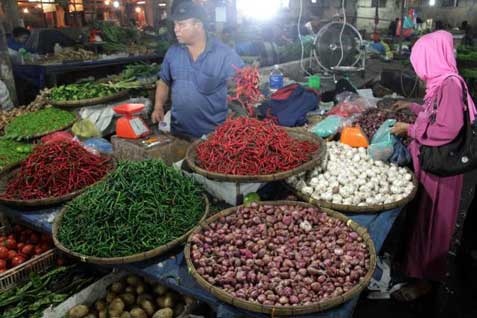  Harga dan Stok Pangan di Bandarlampung Stabil