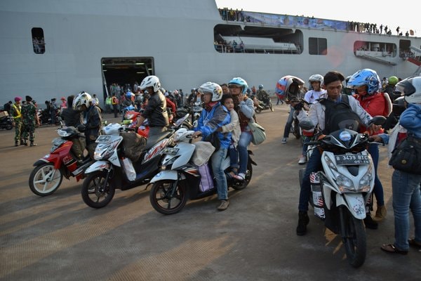  KAPAL LEBARAN, Kemenhub Siapkan Empat Armada ke Semarang