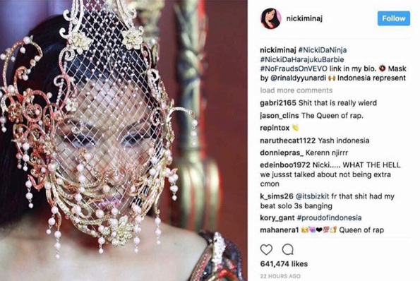  Desainer Indonesia Ini Tak Menyangka Karyanya Dipakai Nicki Minaj