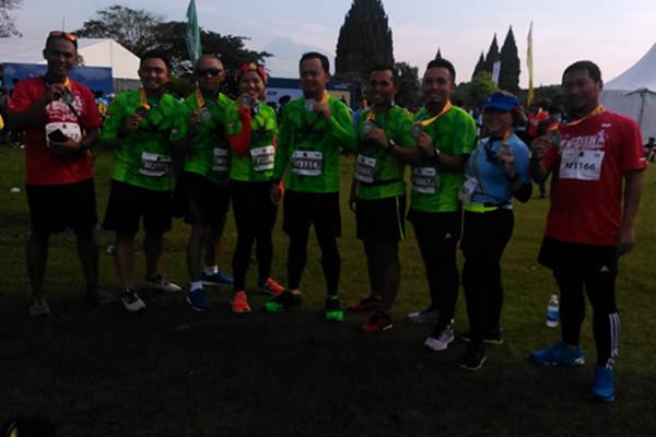  Wali Kota Bogor Bima Arya Ramaikan Mandiri Jogja Marathon 2017