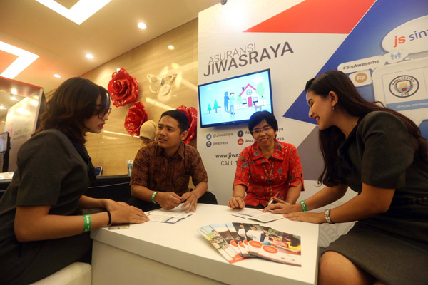  FOTO: Awal 2017, Hasil Investasi Asuransi Jiwa Turun 37,14%