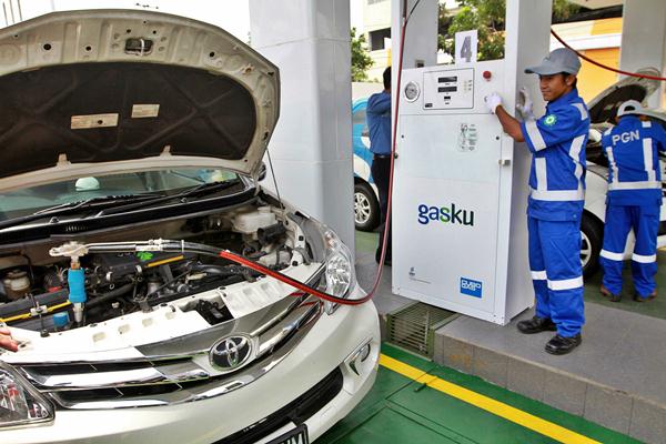  KONVERSI BBM KE GAS: 150 SPBU Siap Jual Gas