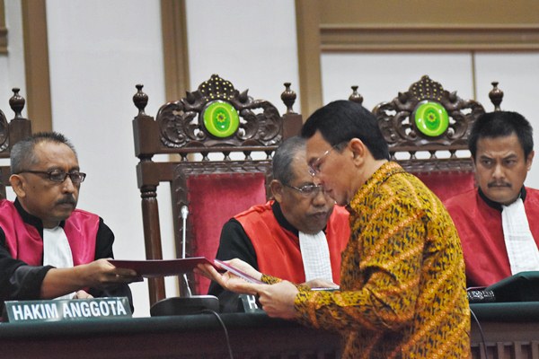  Nama Goenawan Mohammad Disebut di Sidang Ahok