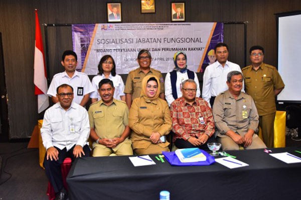  BPSDM Sosialisasikan Jabatan Fungsional Bidang PUPR di Provinsi Gorontalo