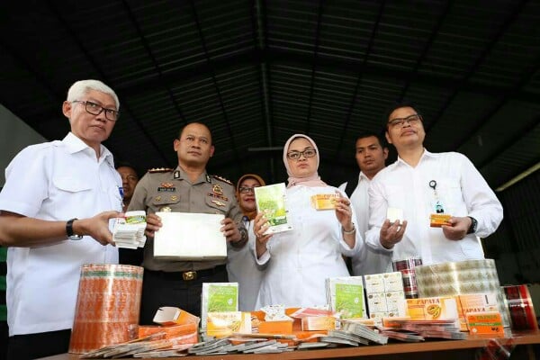  BPOM Temukan Sabun Ilegal Miliaran Rupiah di Tangerang