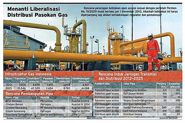  PROYEK PIPA GAS: Duri—Dumai Terkendala