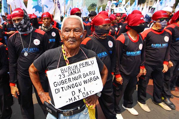  Peringatan Hari Buruh di Berbagai Daerah