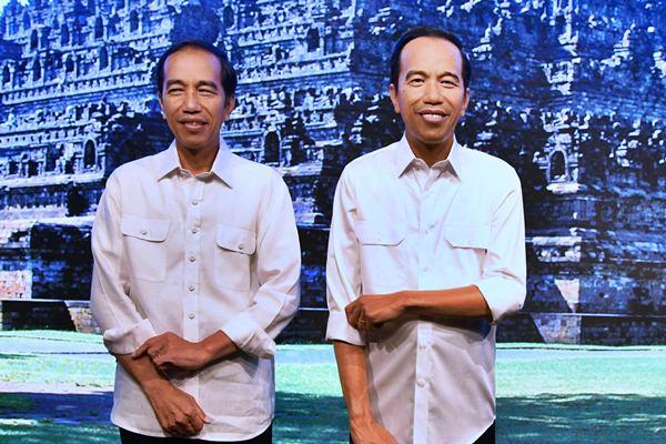  Presiden Jokowi Akhirnya Bertemu Kembarannya