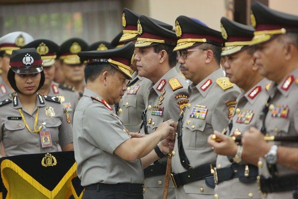  Mabes Polri Diserbu Karangan Bunga, Ini Tanggapan Kapolri