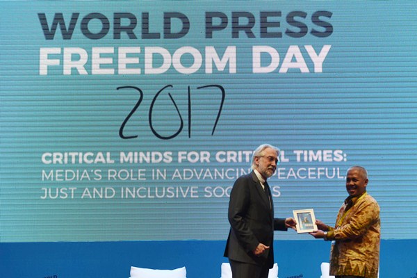  Pidato Utama Pada World Press Freedom Day