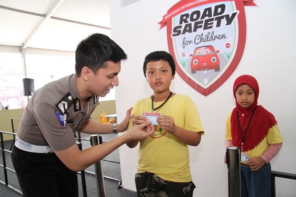  IIMS 2017: Blue Bird Dukung Road Safety For Children