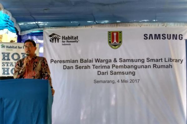  Samsung & Habitat Perbaiki 31 Rumah Tak Layak Huni di Semarang