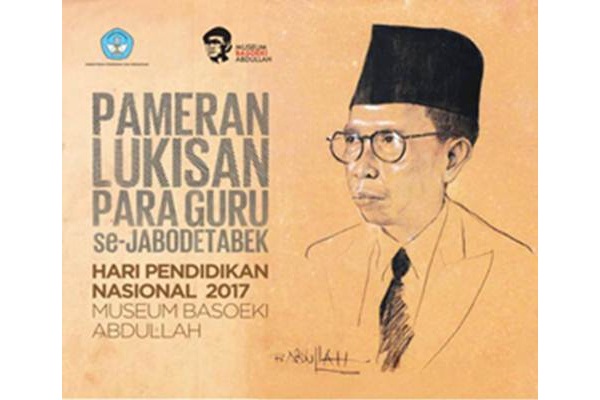  Para Guru Gelar Lukisan di Museum Basoeki Abdullah