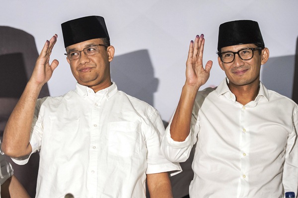  KPU Tetapkan Anies-Sandiaga Gubernur dan Wagub DKI 2017-2022