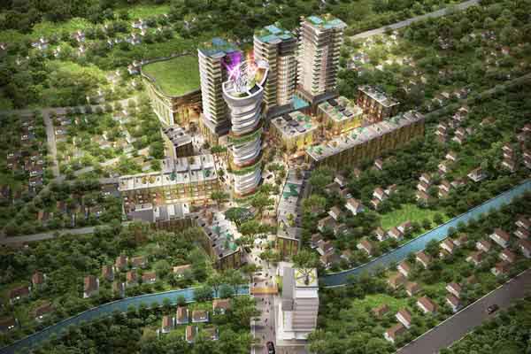 Wajah masa depan Pinehurst Lampung/Skyscraper City
