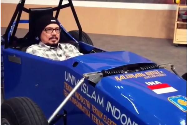  MOBIL LISTRIK: Tim UASC Berharap Dukungan