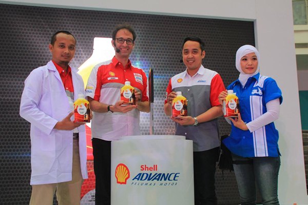  Shell Luncurkan Pelumas Terbaru Khusus Motor Skutik