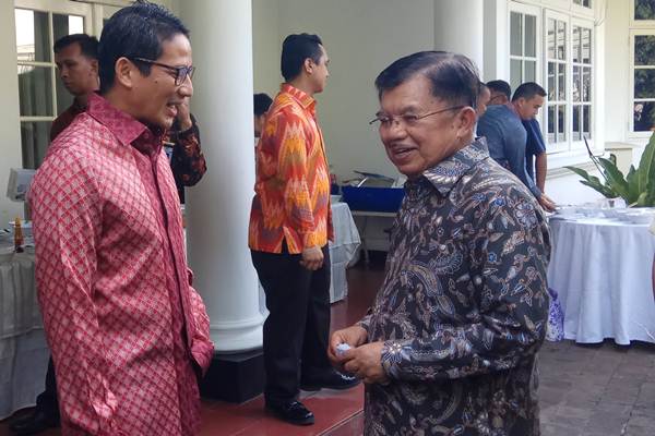  HUT ke-75, Sandiaga Bilang Keluarganya Dekat dengan Jusuf Kalla