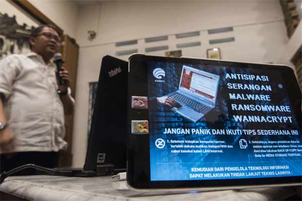  RANSOMWARE WANNACRY : Internet di Tangerang Nonaktif