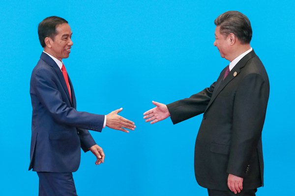  LAPORAN DARI BEIJING: Sesi Leaders Roundtable, Presiden Jokowi Bicara Konektivitas