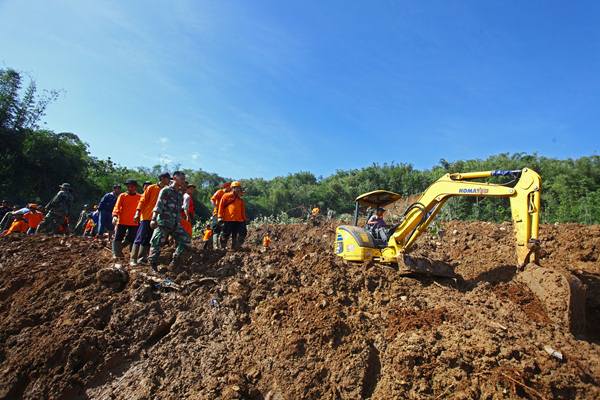 Kementerian PUPR Bantu Korban Tanah Longsor di Sulsel
