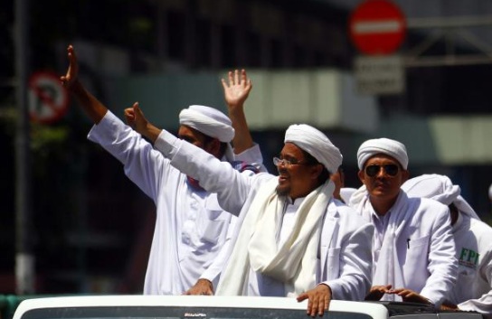  Polisi Tunggu Kepulangan Rizieq Syihab