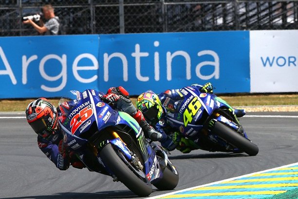  HASIL MOTOGP PRANCIS 2017: Vinales Juara, Rossi Terjatuh