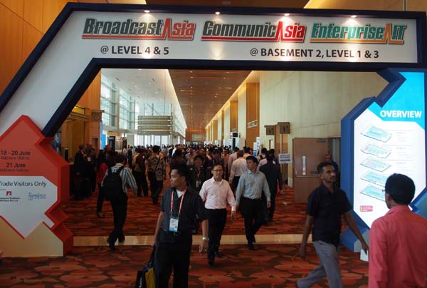  Singapura Gelar CommunicAsia & BroadcastAsia 2017