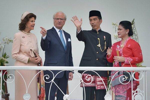  Kunjungi Kota Tua, Raja & Ratu Swedia Terkesan Budaya Indonesia