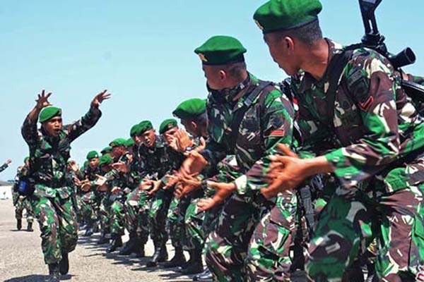  TNI AD Pimpin Klasemen Lomba Tembak Militer AASAM 2017
