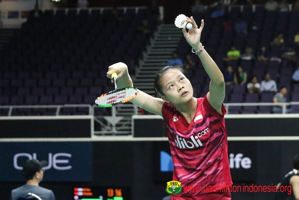  Piala Sudirman 2017: Lawan Denmark, Fitriani Sudah Pelajari Lawan