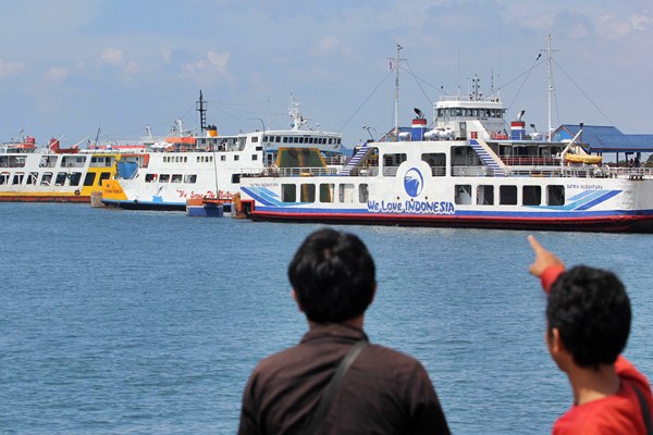  ANGKUTAN LEBARAN  : Pemudik Kapal Ro-ro Bakal Naik Tipis