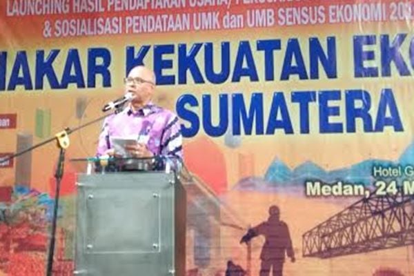  BPS Sumut Lanjutkan Sensus Ekonomi di 2017