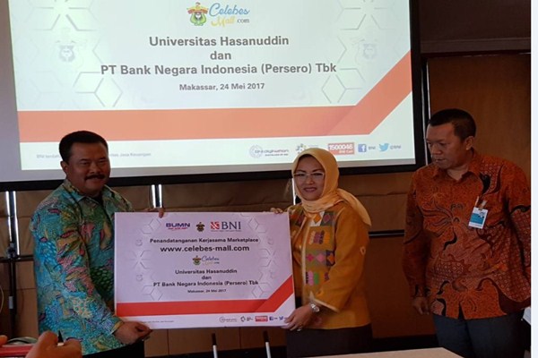  Unhas Gandeng BNI Pasarkan Produk UMKM Lewat Online