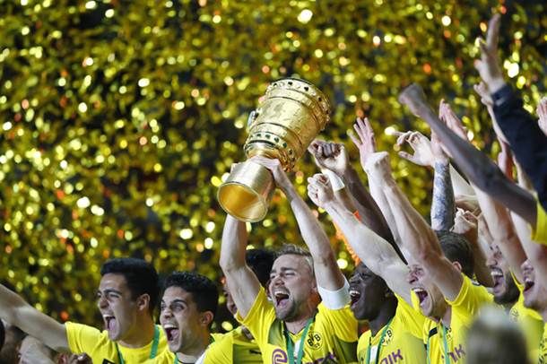  Kalahkan Eintracht Frankfurt, Dortmund Juara DFB-Pokal