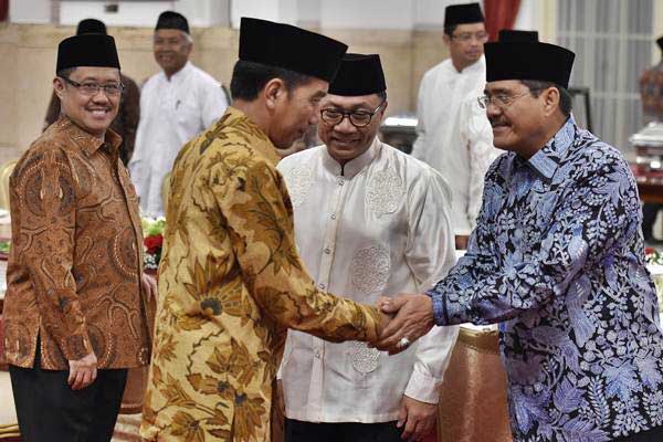  Jokowi Minta Eksekutif, Legaslatif, Yudikatif Kompak