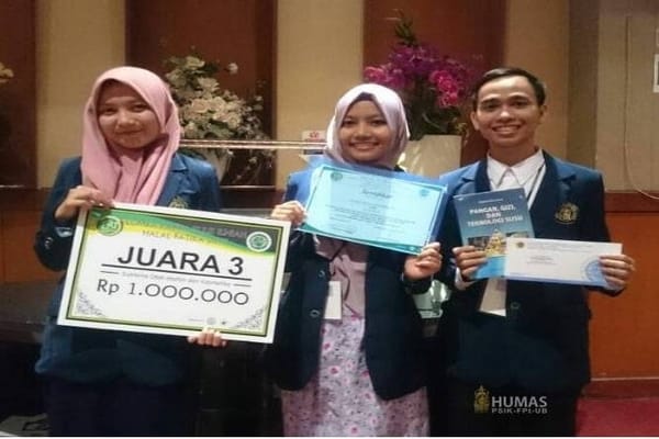  Mahasiswa Brawijaya Bikin Pelembab Berbahan Kulit Ceker Ayam dan Apel