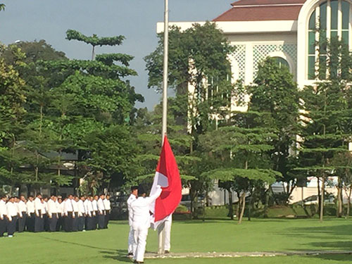  Dirkeu Bio Farma Jadi Pembina Upacara Hari Lahir Pancasila