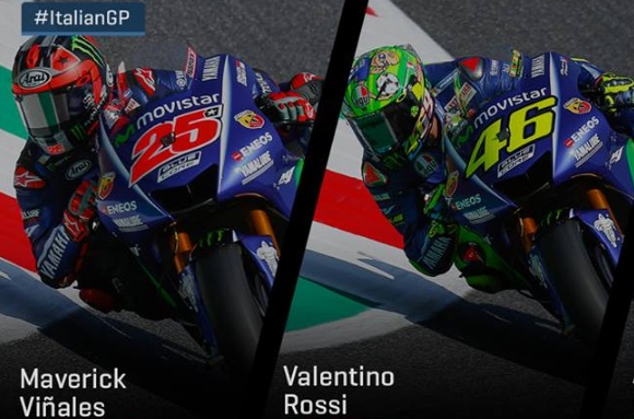  Susunan Start GP Italia, Vinales Raih Pole Position