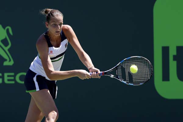 Petenis Republik Ceska Karolina Pliskova/Reuters