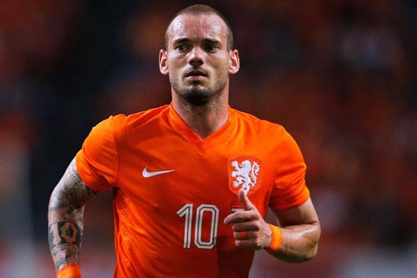  Ultah Ke-33, Sneijder Rekor Caps Terbanyak Timnas Belanda