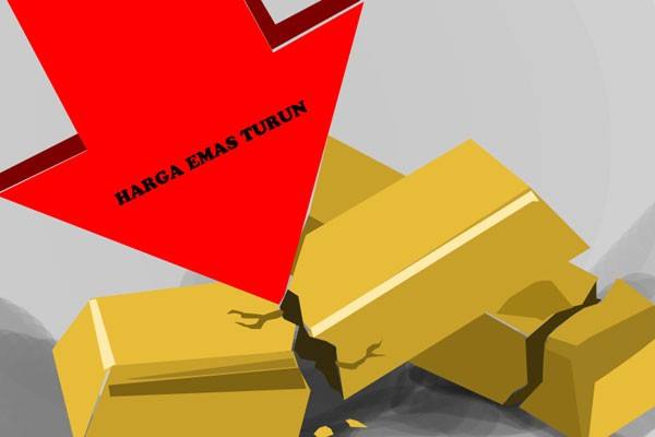  Harga Emas Comex Hari Ini (10/6) : 3 Hari Berturut-turut Turun