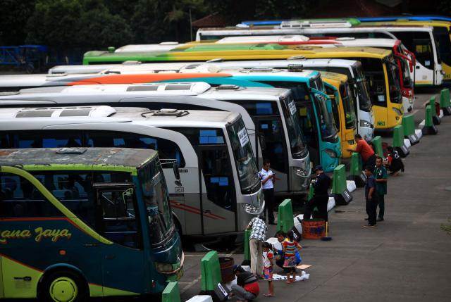 Uji Kelayakan Bus di Terminal Indihiang Tasikmalaya Baru 20%