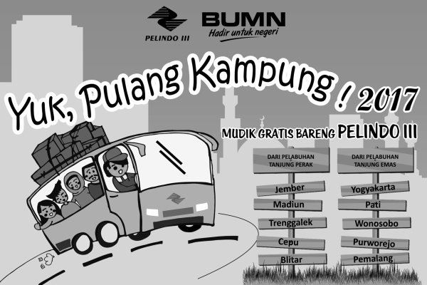  MUDIK GRATIS: Pelindo III Gaet Pelni & Damri Antar Penumpang Sampai Tujuan